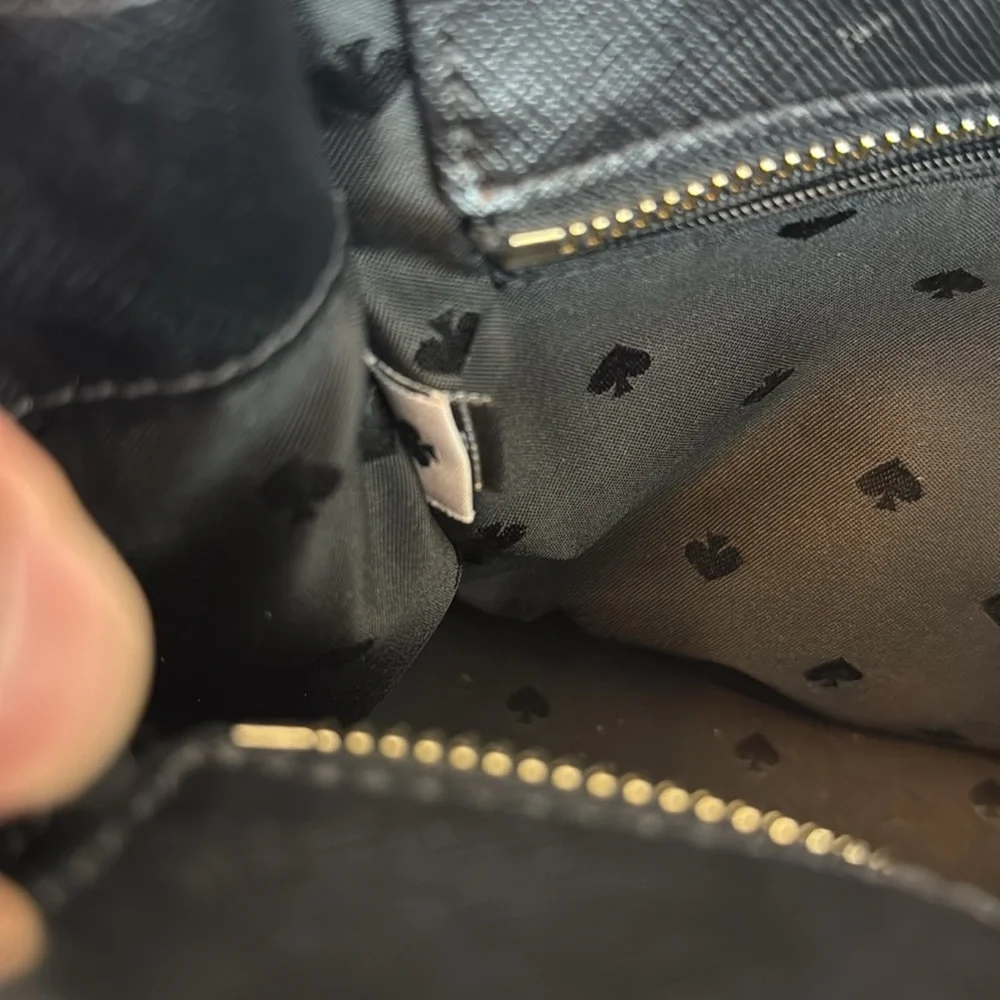 Kate Spade Staci Medium Classic Black Satchel - Picture 8 of 12